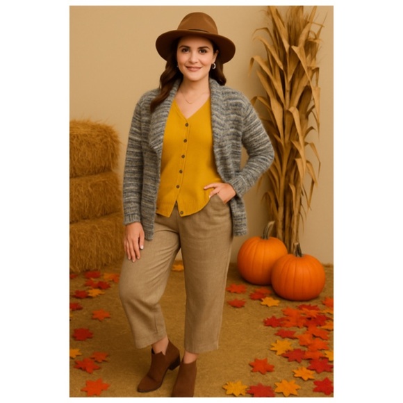 42. Modern boho autumn warmth relaxed style - Picture 1 of 3